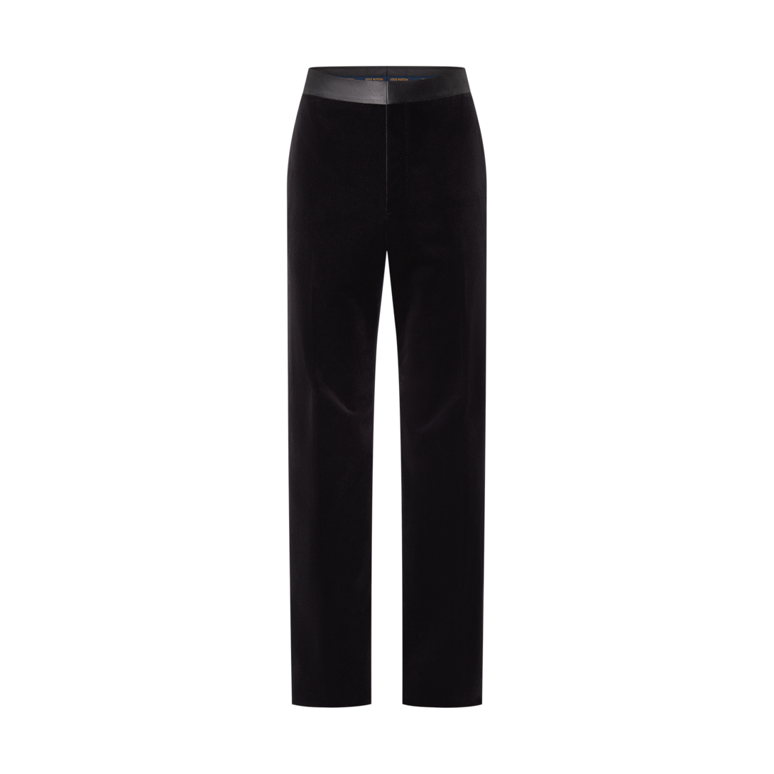 Velvet Tuxedo Trousers - Luxury Black | LOUIS VUITTON